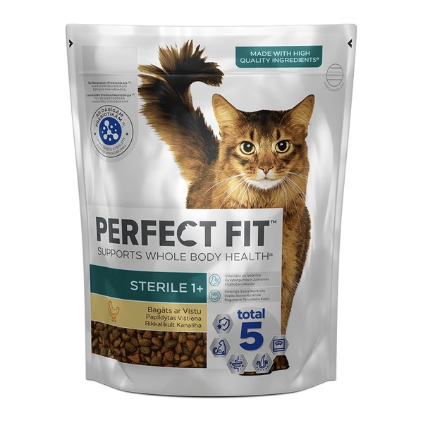 Perfect Fit Sterile Sausā barība kaķiem ar vistu 750g